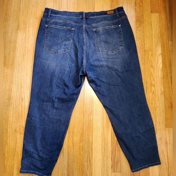 JUDY BLUE boyfriend High rise Jeans Size 24W Button fly - Picture 3 of 6